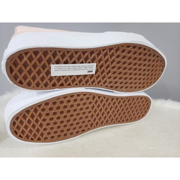 VANS Sk8-Hi Tapered Sneaker Platform Suede Peach Canvas Casual Women VN0A5JMKB0D - Picture 6 of 8